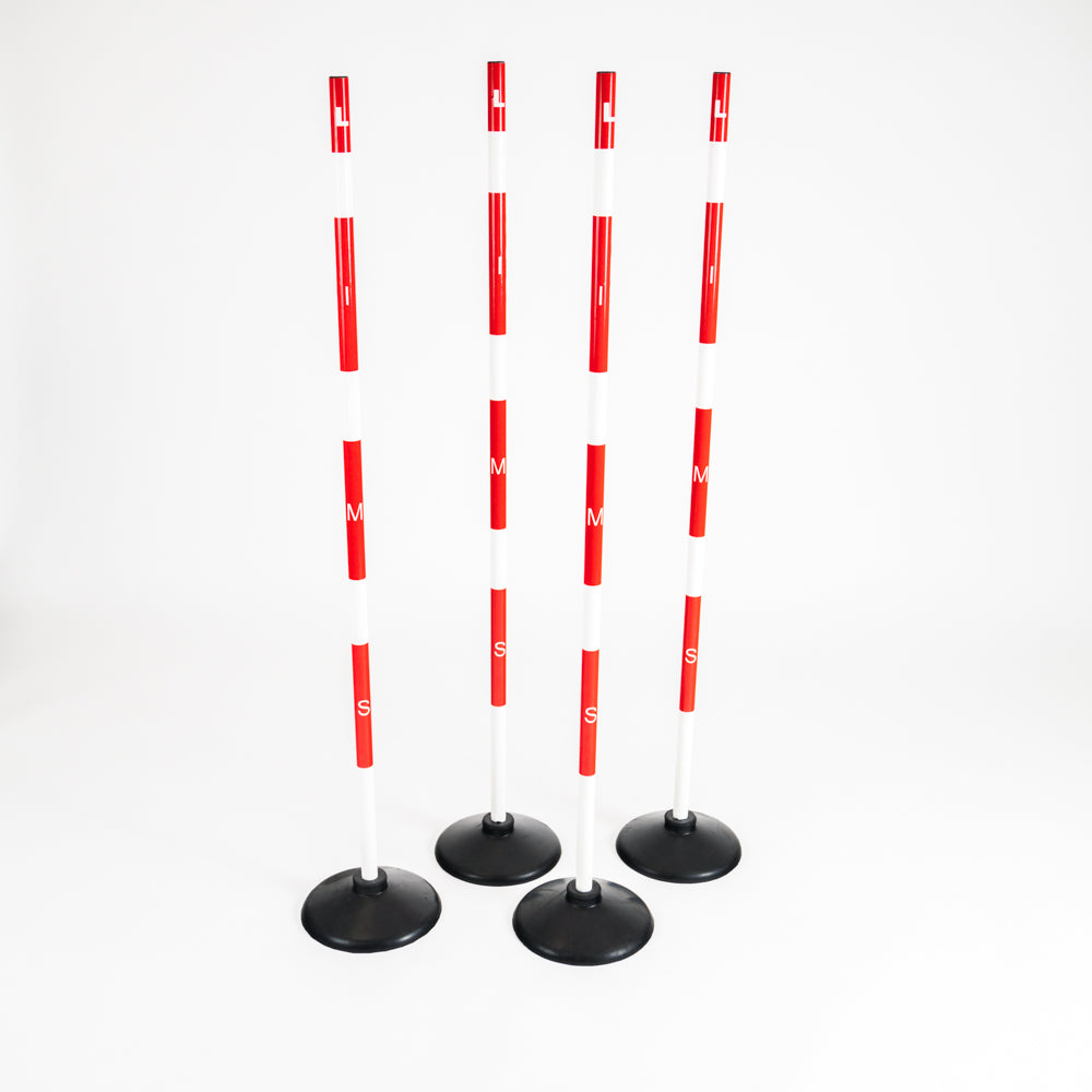 Soft Long Jump Poles (4pk)