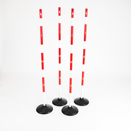 Soft Long Jump Poles (4pk)