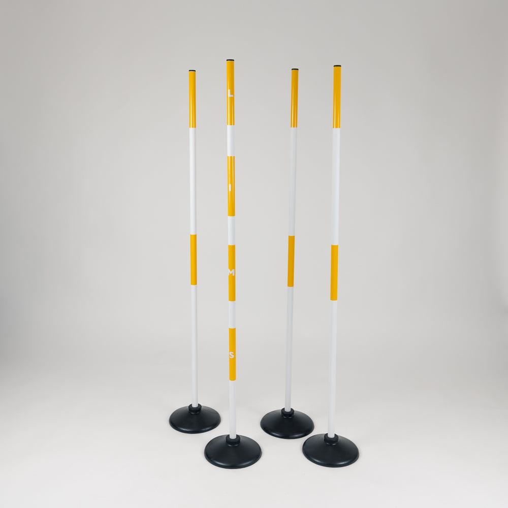 Rubber Based Soft Long Jump Poles (pk4)