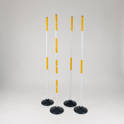 Rubber Based Soft Long Jump Poles (pk4)